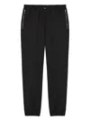 Ahluwalia Zip-pocket Drawstring-fastening Trousers In Black