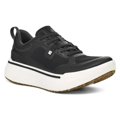 Ahnu Men's Sequence 1 Low Sneaker In Black / White In Multi