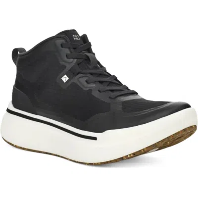 Ahnu Men's Sequence Mid Sneakers In Black / White In Multi