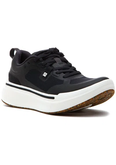 Ahnu Women's Sequence 1 Low Sneaker In Black / White In Multi