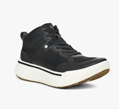 Ahnu Women's Sequence 1 Mid Sneaker In Black / White In Multi