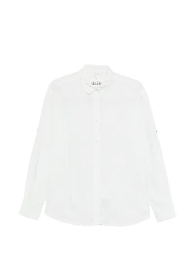 Aiayu Striped Shirt In White