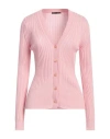 Aida Barni Woman Cardigan Pink Size L Cotton