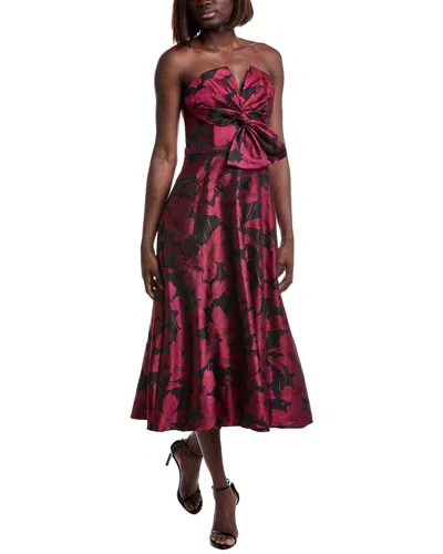 AIDAN MATTOX AIDEN MATTOX MIDI DRESS
