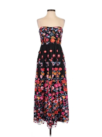 Pre-owned Aidan Mattox Casual Dress In Black
