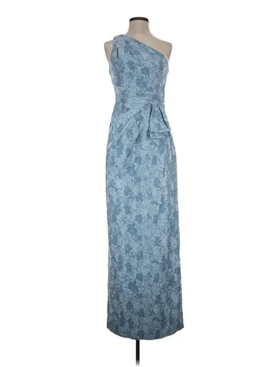 Aidan Mattox Casual Dress In Blue