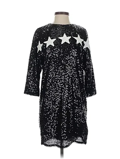 Pre-owned Aidan Mattox Cocktail Dress In Black