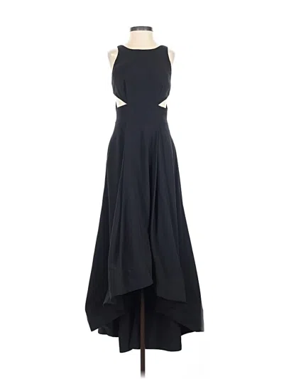 Pre-owned Aidan Mattox Cocktail Dress In Black