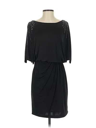 Pre-owned Aidan Mattox Cocktail Dress In Black