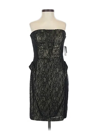 Aidan Mattox Cocktail Dress In Black