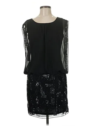 Aidan Mattox Cocktail Dress In Black