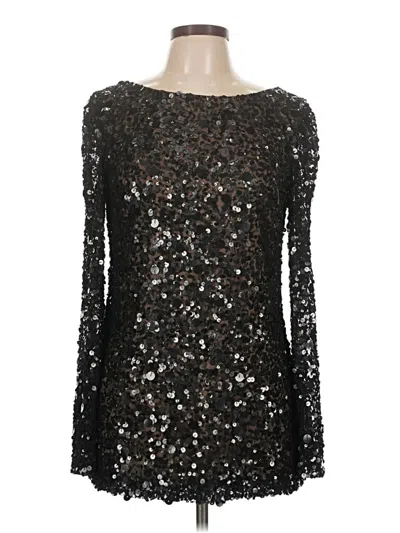 Pre-owned Aidan Mattox Cocktail Dress In Black