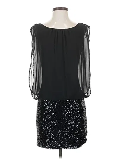 Pre-owned Aidan Mattox Cocktail Dress In Black