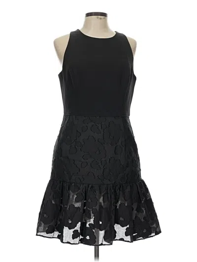 Pre-owned Aidan Mattox Cocktail Dress In Black
