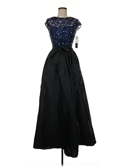 Aidan Mattox Cocktail Dress In Black