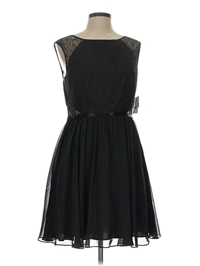 Aidan Mattox Cocktail Dress In Black