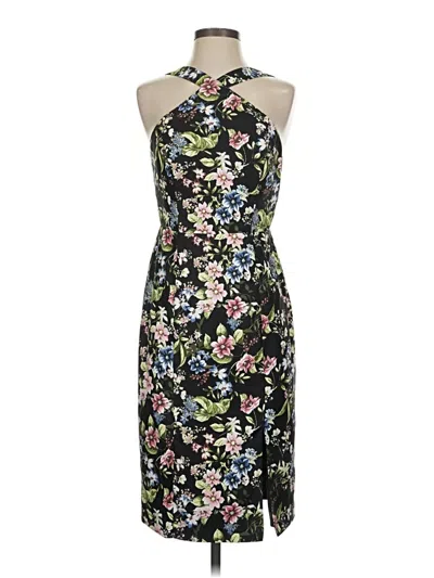 Pre-owned Aidan Mattox Cocktail Dress In Black