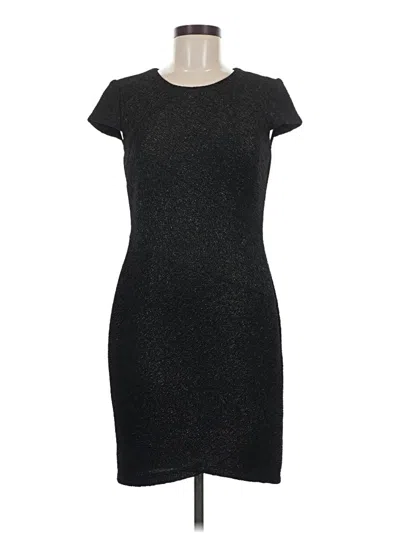 Pre-owned Aidan Mattox Cocktail Dress In Black