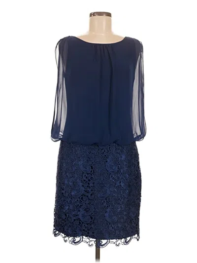 Aidan Mattox Cocktail Dress In Blue