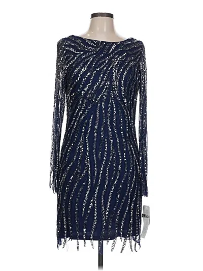 Aidan Mattox Cocktail Dress In Blue