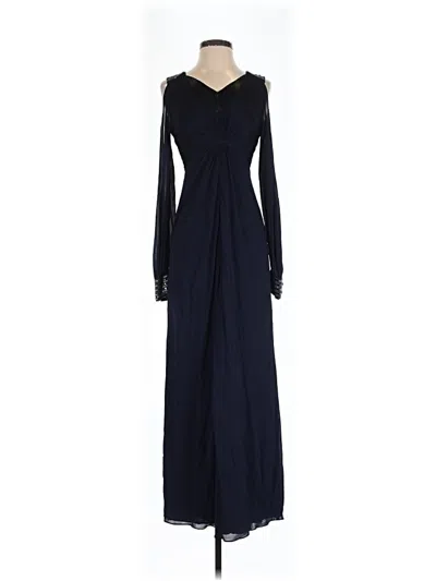 Pre-owned Aidan Mattox Cocktail Dress In Blue