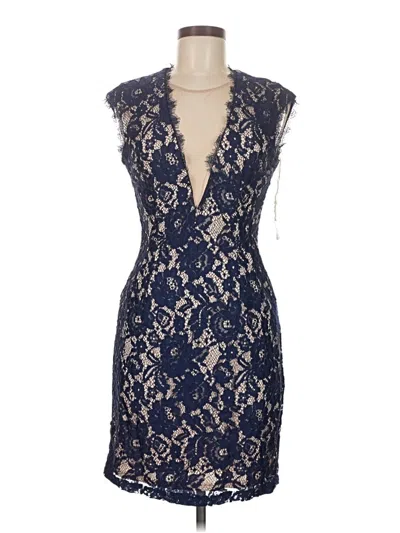 Aidan Mattox Cocktail Dress In Blue