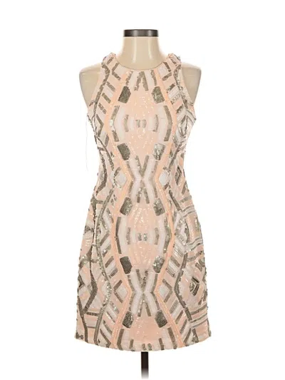 Aidan Mattox Cocktail Dress In Brown