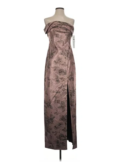 Aidan Mattox Cocktail Dress In Brown
