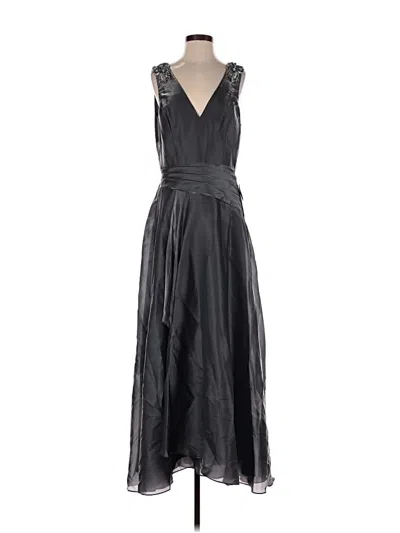 Aidan Mattox Cocktail Dress In Gray