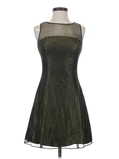 Pre-owned Aidan Mattox Cocktail Dress In Green
