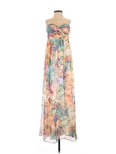 Pre-owned Aidan Mattox Cocktail Dress In Green
