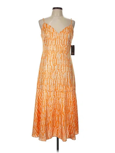Aidan Mattox Cocktail Dress In Orange