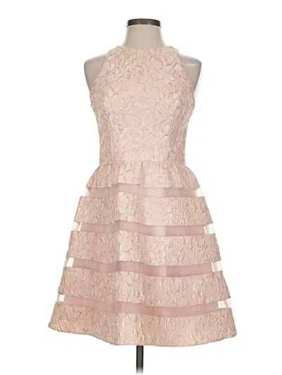 Pre-owned Aidan Mattox Cocktail Dress In Pink