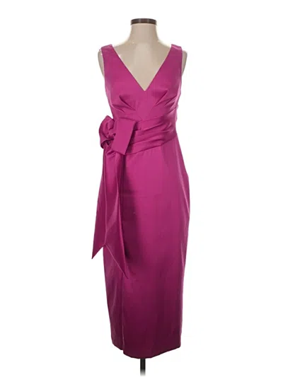 Pre-owned Aidan Mattox Cocktail Dress In Purple