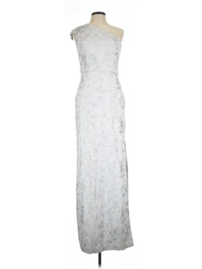 Aidan Mattox Cocktail Dress In Silver