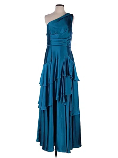 Aidan Mattox Cocktail Dress In Blue