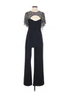 Aidan Mattox Md1e204775 Beaded Long Formal Jumpsuit In Black