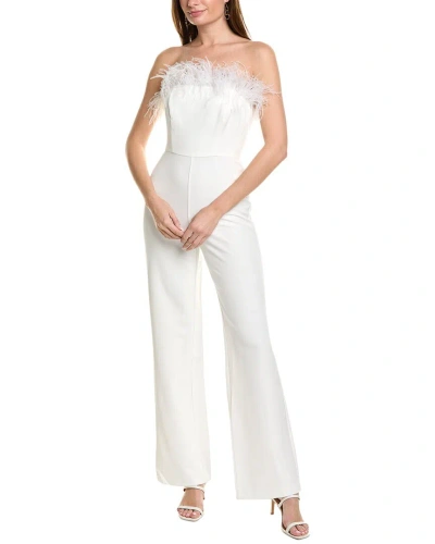 Aidan Mattox Jumpsuit In White