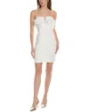 AIDAN MATTOX AIDAN MATTOX STRETCH CREPE MINI DRESS