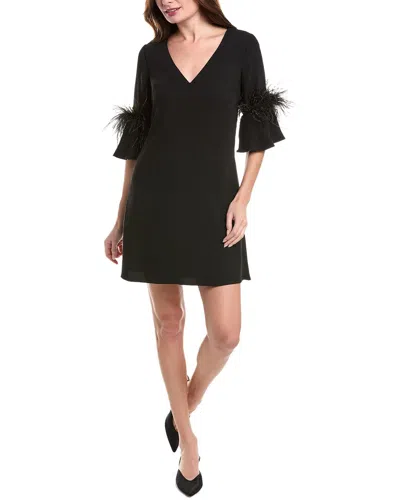 Aidan Mattox Trapeze Dress In Black