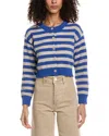 Aiden Cardigan In Blue