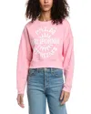 Aiden Graphic Sweatshirt In Pink