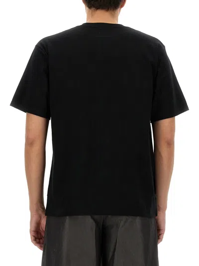 Aïe Aie Cotton Jersey T-shirt In Black