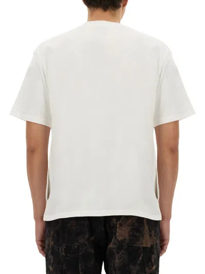 Aïe Aie Cotton Jersey T-shirt In White