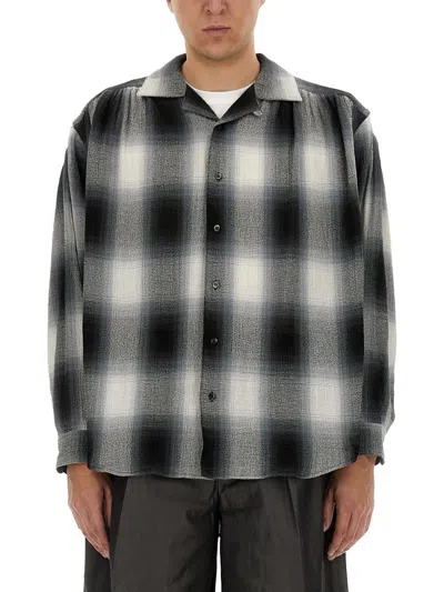 Aïe Plaid-check Cotton Shirt In Multi