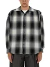 Aïe Plaid-check Cotton Shirt In White