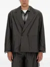 Aïe Aie Oversize Jacket In Gray