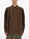 Aïe Aie Oversize Shirt In Brown