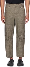 Aïe Gray Ptb Trousers In Grey