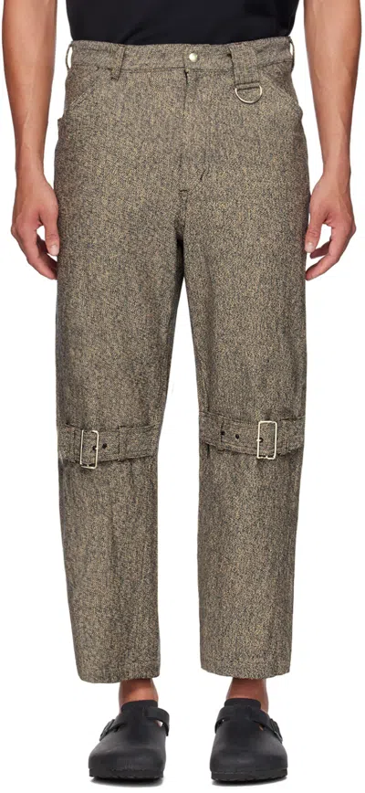 Aïe Gray Ptb Trousers In Grey
